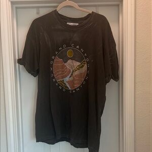 Distressed Girl Dangerous Grand Canyon Graphic T-Shirt